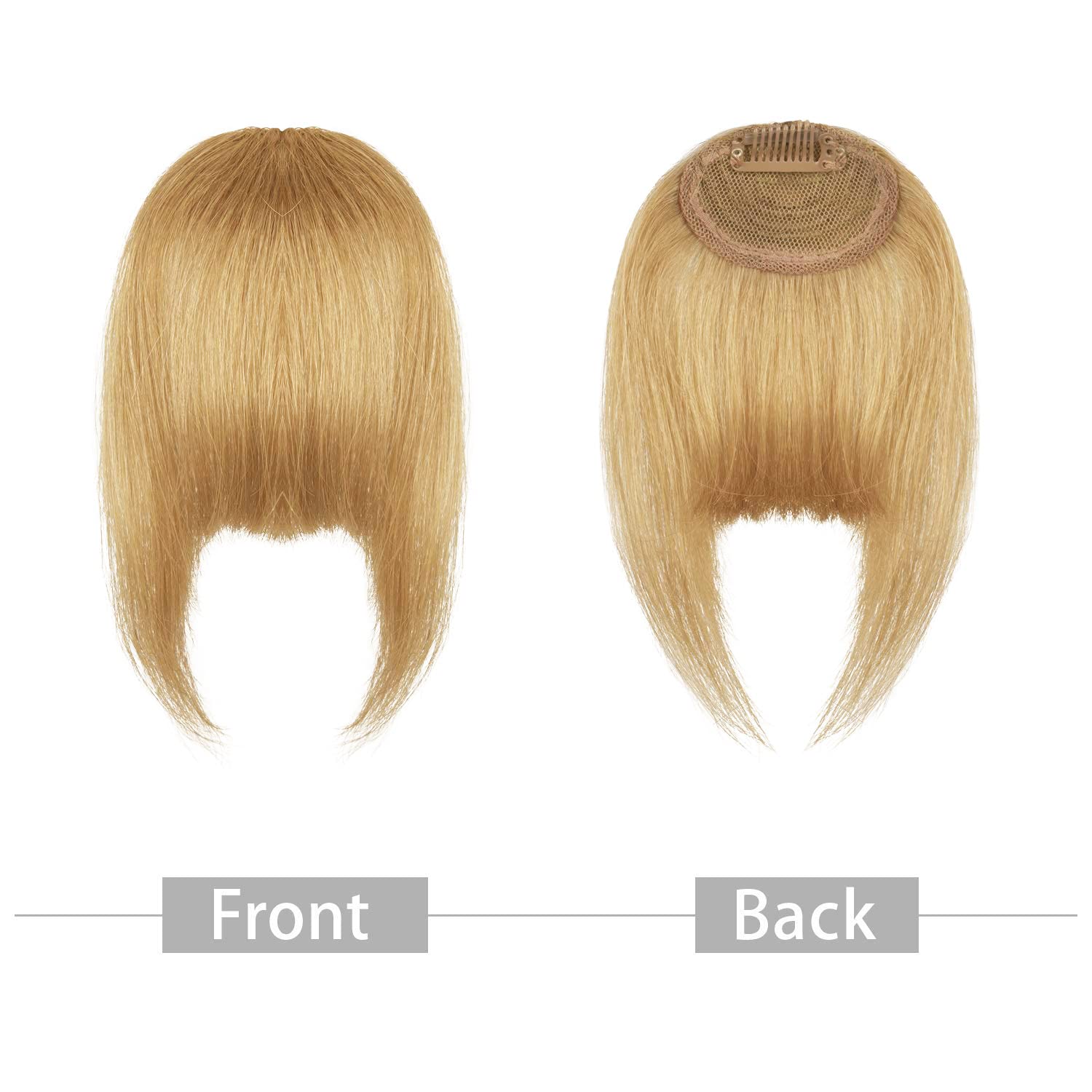 Pretty Girls Clip On Clip In Front Hair Bang Fringe Hair Extension