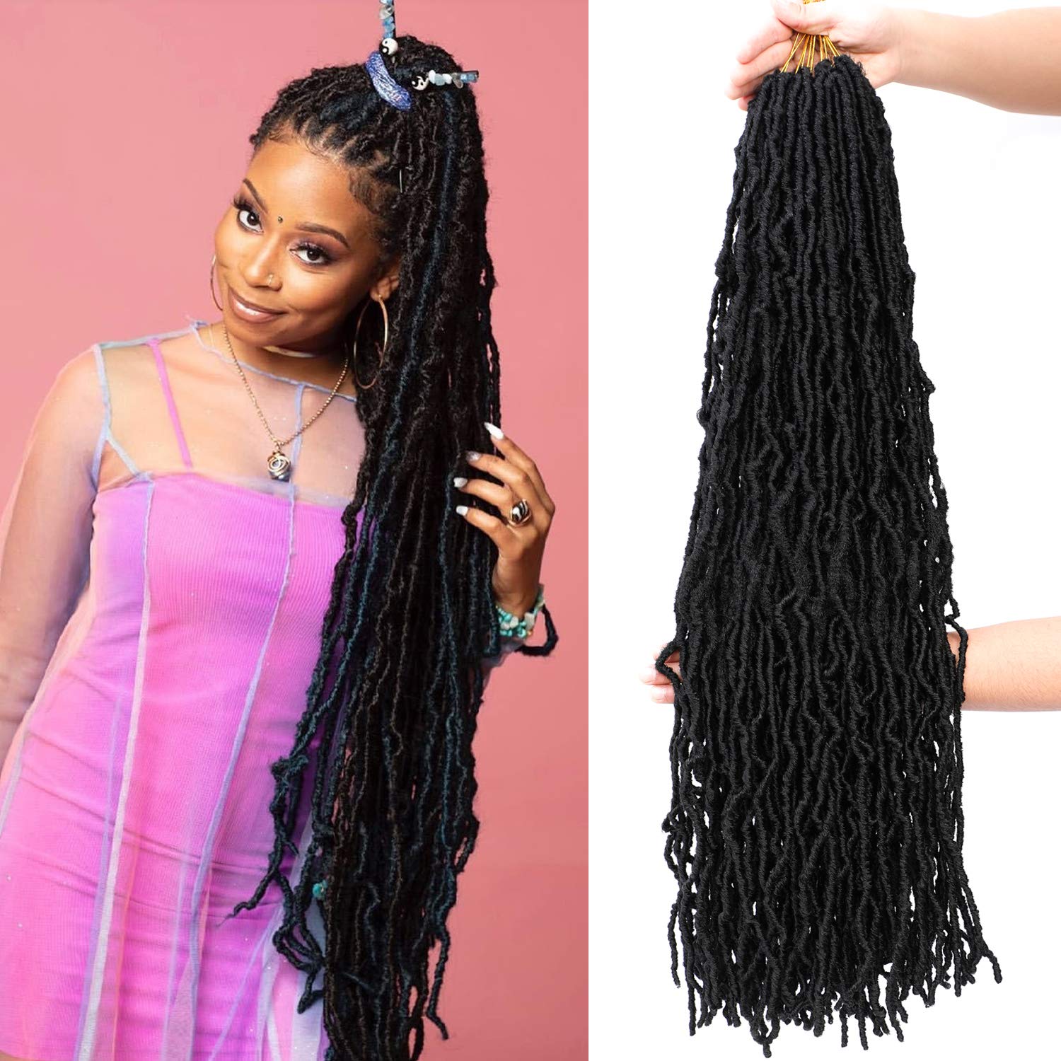 7 Packs 10 Inch Crochet Box Braids Hair With Curly Ends Prelooped Goddess  Box Braids Crochet Hair Braiding Hair Crochet Braids Hair For Black Women  (10 Inch ( Pack Of 7 ), 1b#)
