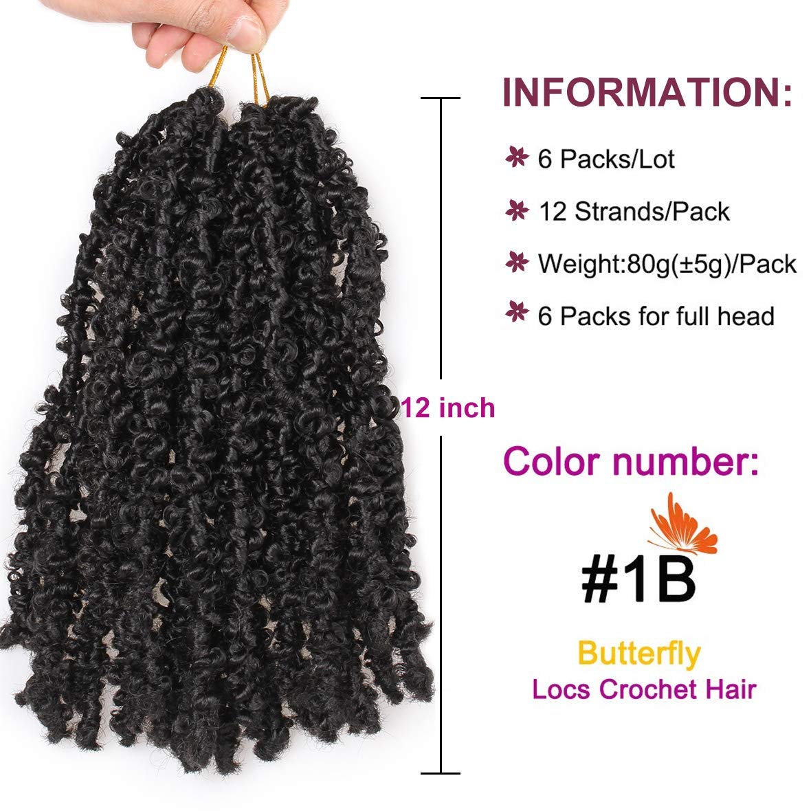 18 Inch New Faux Locs Crochet Braids Hair 2Packs/Lot Black Soft Locs  Pre-looped Goddess Locs Braiding Hair For Women Curly Wavy Faux Locs  Crochet